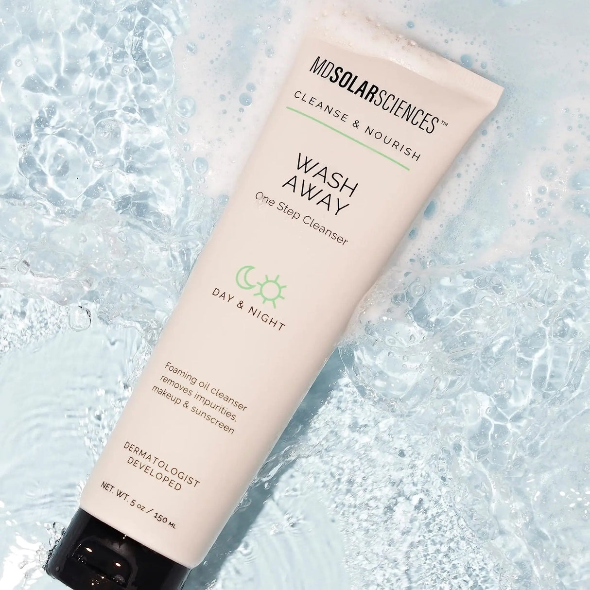 MDSolarsciences™ Wash Away One Step Cleanser, 5 oz. MDSolarsciences™ Wash Away One Step