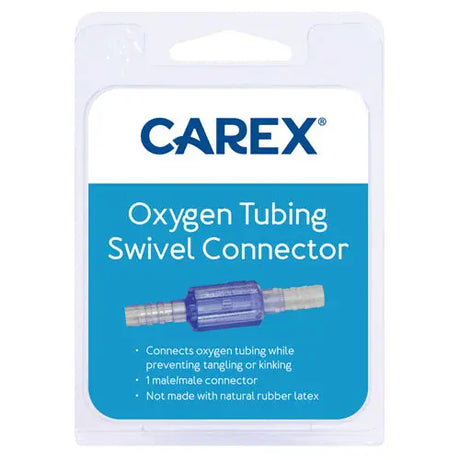 Oxygen Tubing Swivel Connector 1 Male/Male Connector Complete Medical