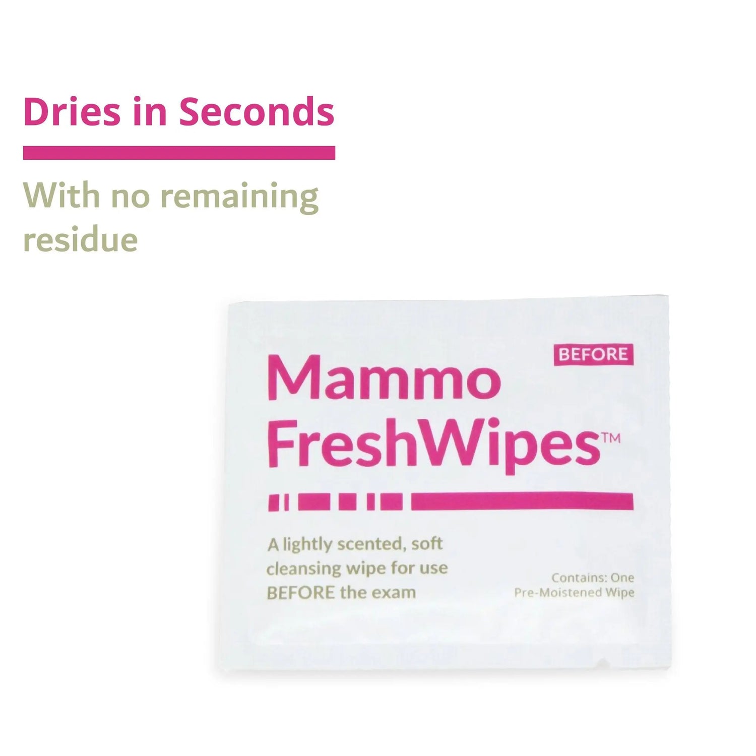 Mammo Freshwipes™ Mammography Cleansing Towelette PDC® Freshwipes™