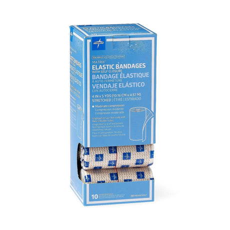 Matrix Double Hook and Loop Closure Elastic Bandage, 4 Inch x 5 Yard Matrix