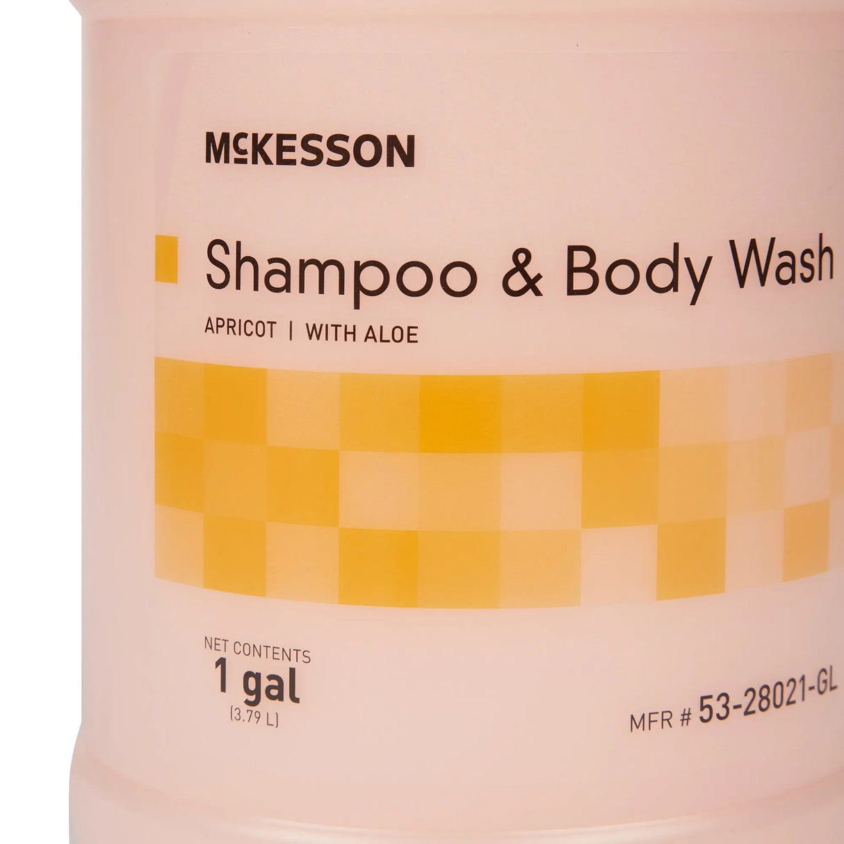 McKesson 2-in-1 Shampoo and Body Wash, Apricot Scent, 1 Gallon Jug McKesson