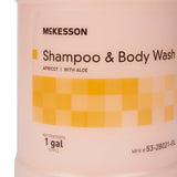 McKesson 2-in-1 Shampoo and Body Wash, Apricot Scent, 1 Gallon Jug McKesson