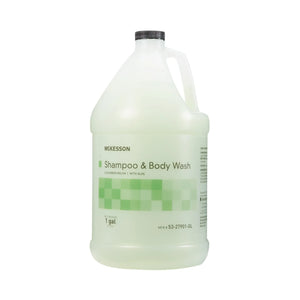 McKesson 2 in 1 Shampoo and Body Wash, Cucumber Melon Scent, 1 Gallon Jug McKesson