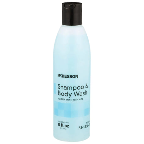 McKesson 2-in-1 Shampoo and Body Wash, Flip-Top Bottle, 8 oz, Summer Rain Scent McKesson