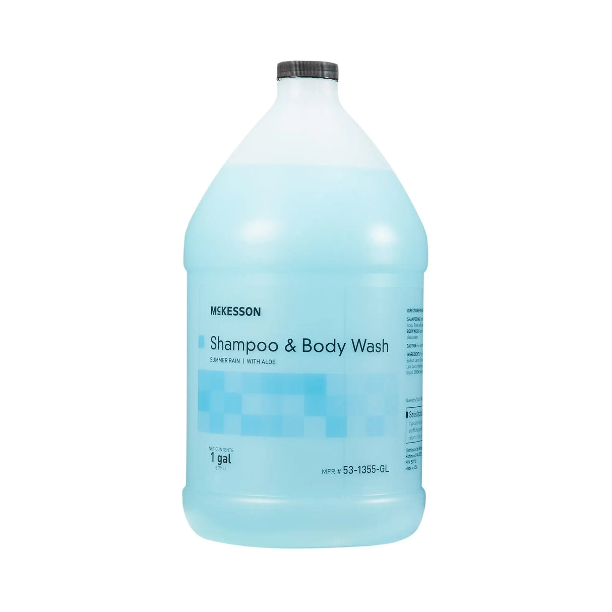 McKesson 2-in-1 Shampoo and Body Wash, Summer Rain Scent, 1 Gallon Jug McKesson