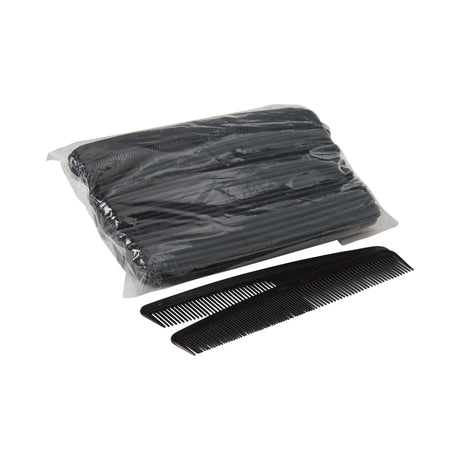 McKesson 7" Black Plastic Hair Comb McKesson