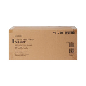McKesson ASTM Level 1 Medical Face Masks, Yellow McKesson