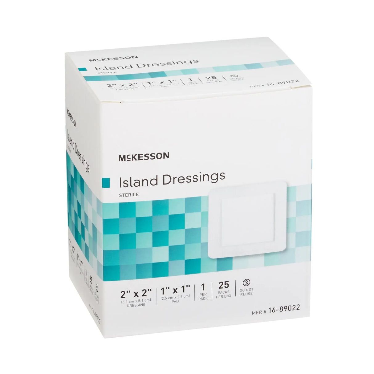 McKesson Adhesive Dressing, 2 x 2 Inch McKesson