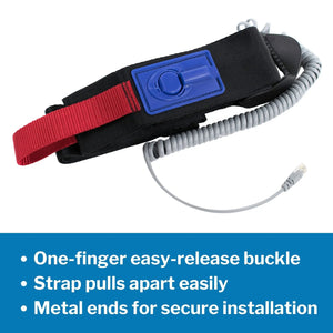 McKesson Alarm Sensor Seat Belt, For Use With 162-1130 - Corded Fall Prevention Monitor McKesson Brand