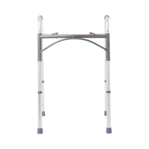 McKesson Aluminum Folding Walker, 32 – 39 Inch Height McKesson