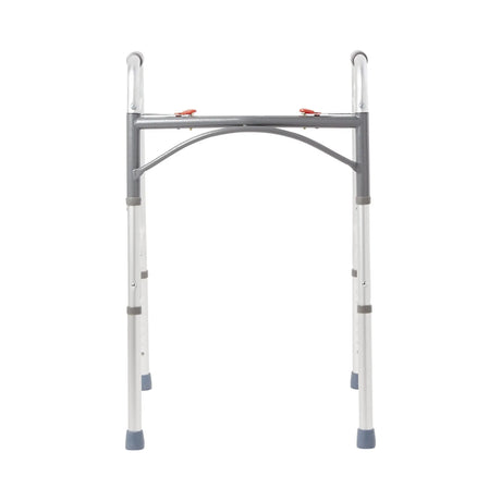 McKesson Aluminum Folding Walker, 32 – 39 Inch Height McKesson