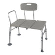 McKesson Aluminum Transfer Bench with Reversible Back McKesson