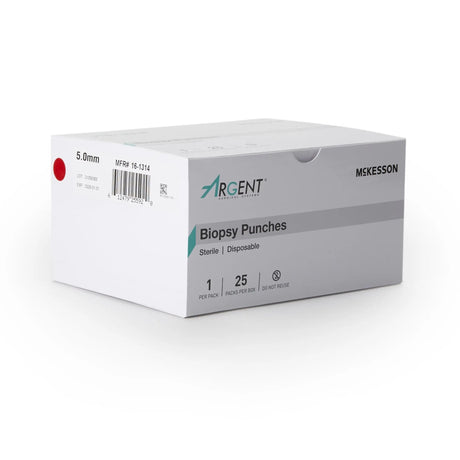 McKesson Argent™ Disposable Biopsy Punches, 5.0 mm - getMovility