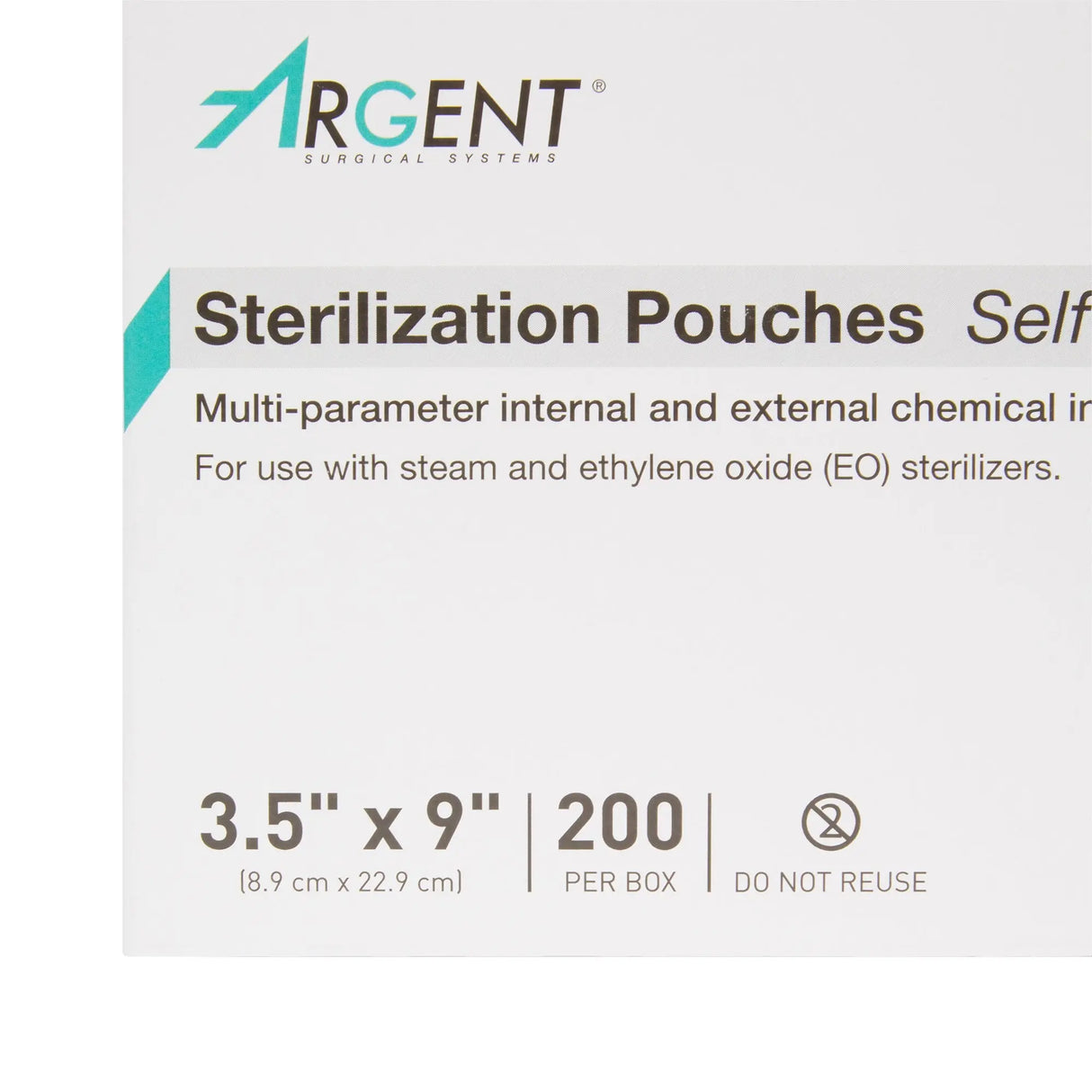 McKesson Argent® Sure-Check® Sterilization Pouch, 3½ x 9 Inch McKesson Argent™ Sure-Check®