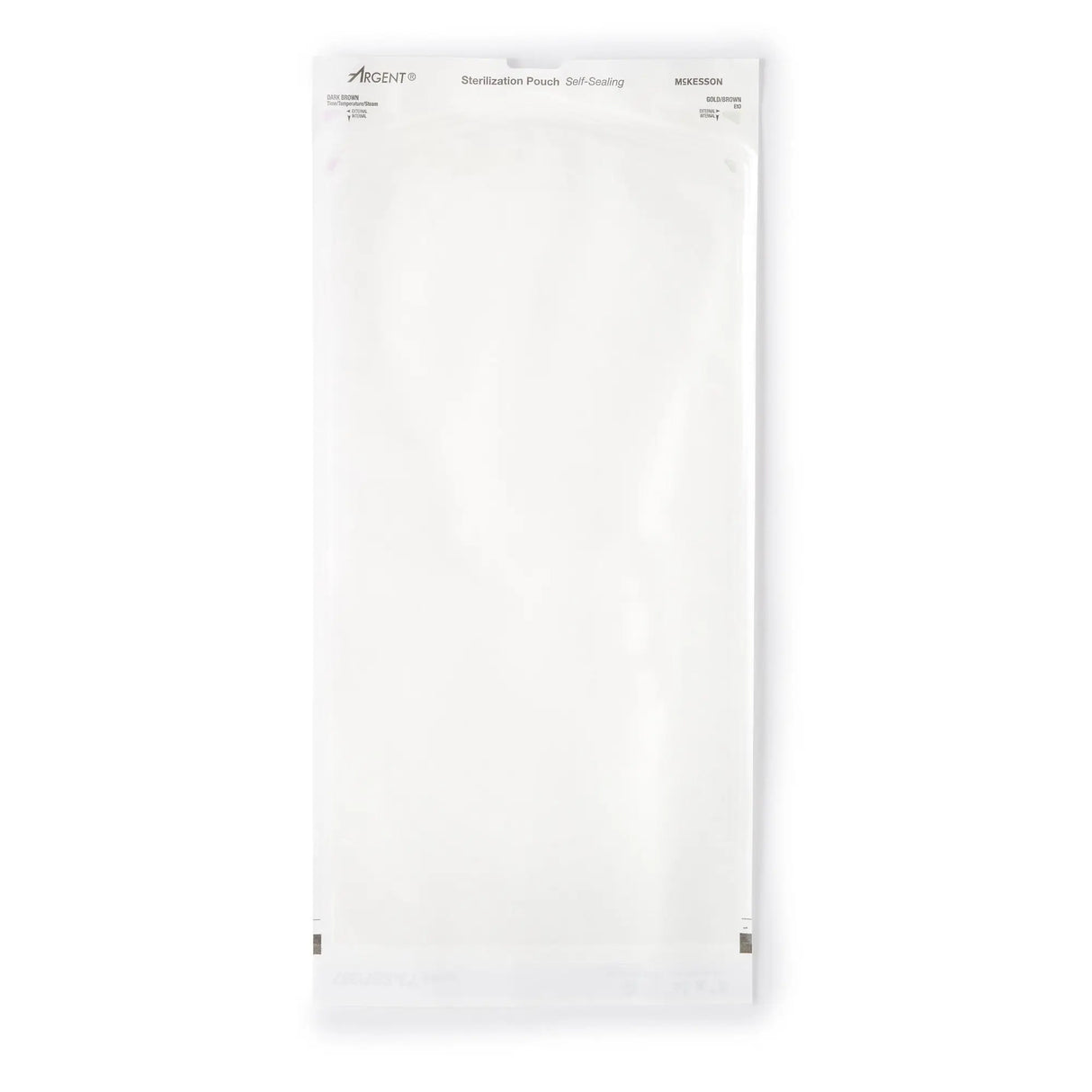 McKesson Argent® Sure-Check® Sterilization Pouch, 8 x 16 Inch McKesson Argent™ Sure-Check®