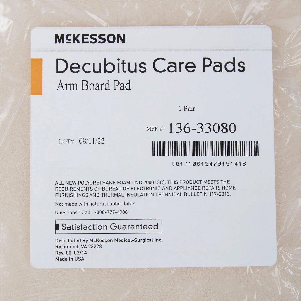 McKesson Armboard Pads McKesson