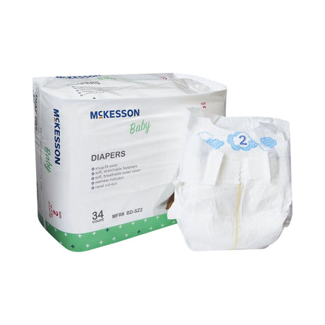 McKesson Baby Diapers, Size 2 McKesson