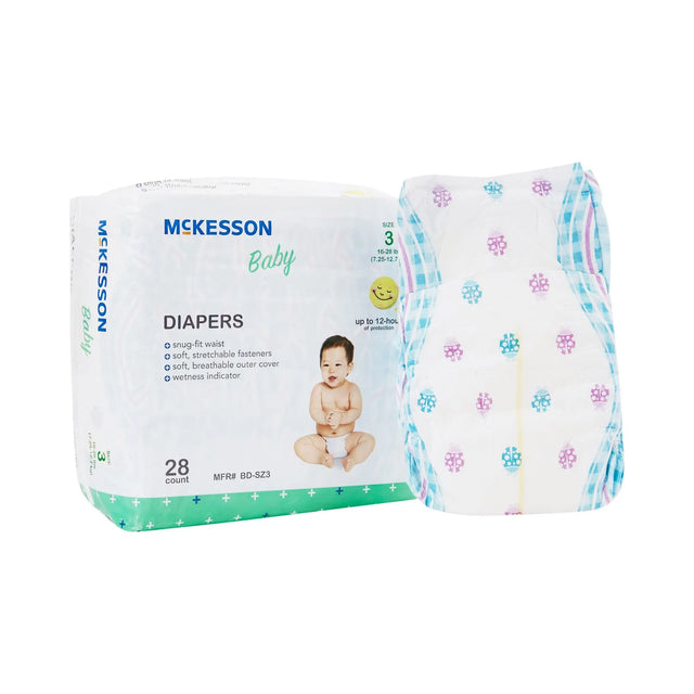 McKesson Baby Diapers, Size 3 McKesson