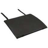 McKesson Back Support Cushion, 18W X 17D Inch, Black McKesson