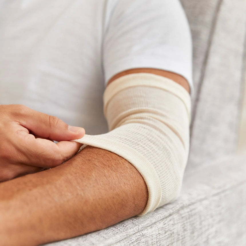 McKesson Beige Cotton Tubular Stockinette, 3 Inch x 25 Yard McKesson