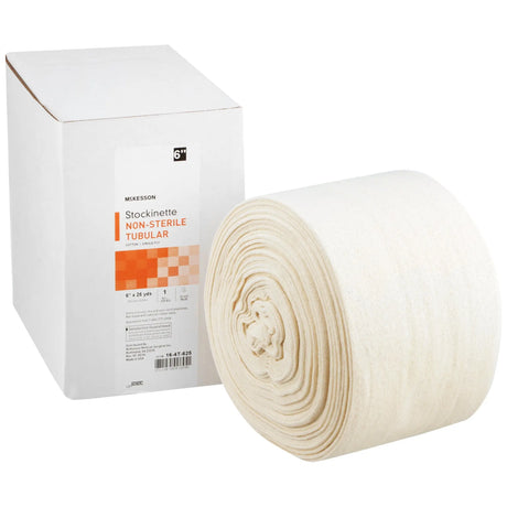 McKesson Beige Cotton Tubular Stockinette, 6 Inch x 25 Yard McKesson