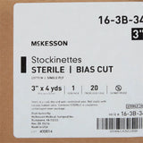 McKesson Bias Cut Stockinette, 3 Inch x 4 Yard McKesson