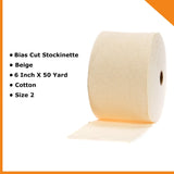 McKesson Bias Cut Stockinette, 6 Inch x 50 Yard McKesson