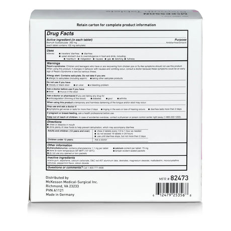 McKesson Bismuth Subsalicylate Anti-Diarrheal - getMovility