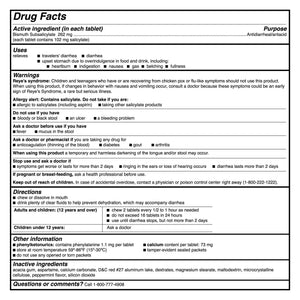 McKesson Bismuth Subsalicylate Anti-Diarrheal - getMovility