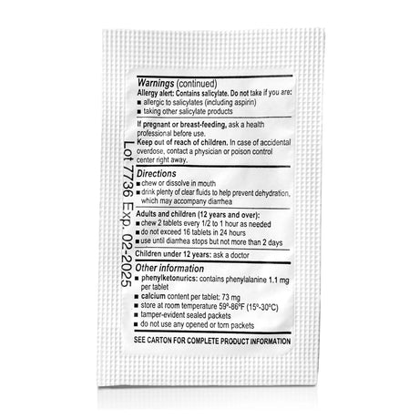 McKesson Bismuth Subsalicylate Anti-Diarrheal - getMovility
