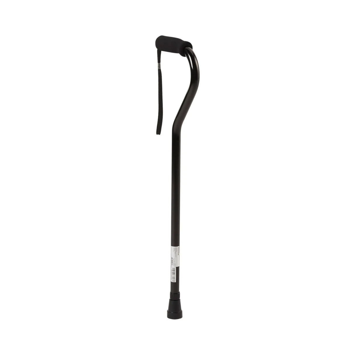 McKesson Black Aluminum Offset Cane, 30 – 39 Inch Height McKesson