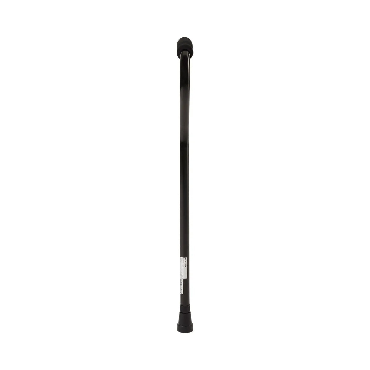 McKesson Black Aluminum Offset Cane, 30 – 39 Inch Height McKesson