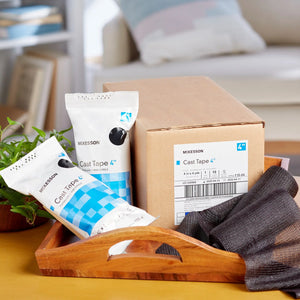 McKesson Black Cast Tape, 4 Inch x 4 Yard McKesson