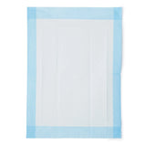 McKesson Blue Nonsterile Procedure Underpad, 12 x 17 Inch McKesson