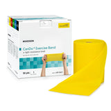 McKesson CanDo® Exercise Resistance Band, Yellow, 5 Inch x 50 Yard, X-Light Resistance McKesson CanDo®