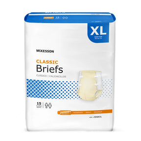 McKesson Classic Light Absorbency Incontinence Brief, Extra Large McKesson Classic