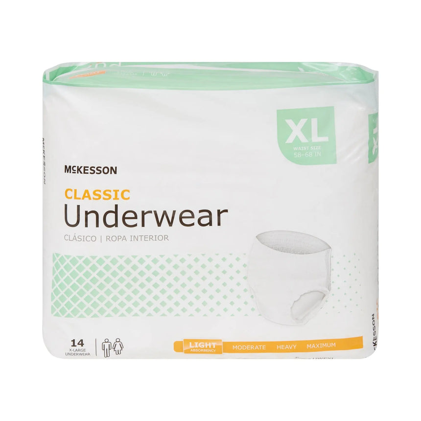 McKesson Classic Light Absorbent Underwear, Extra Large McKesson Classic