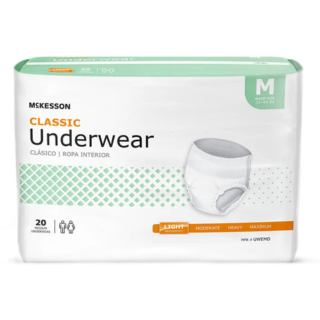 McKesson Classic Light Absorbent Underwear, Medium McKesson Classic