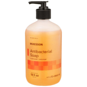 McKesson Clean Scent Antibacterial Soap, 18 oz. Bottle - getMovility