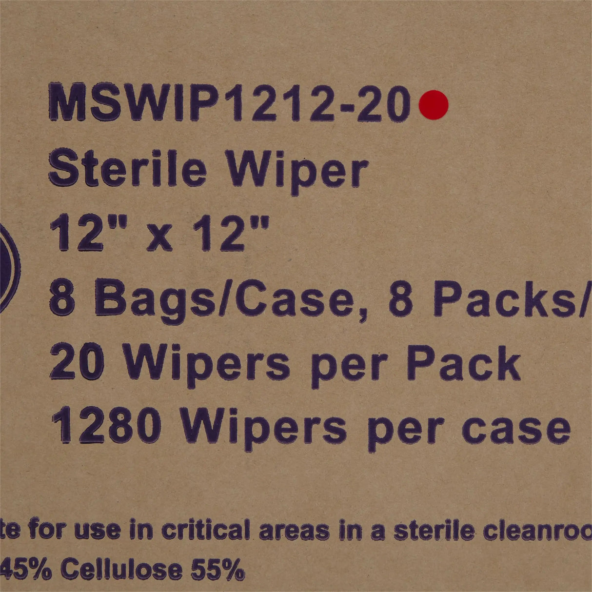 McKesson Cleanroom Wipes, 12 x 12 in. McKesson