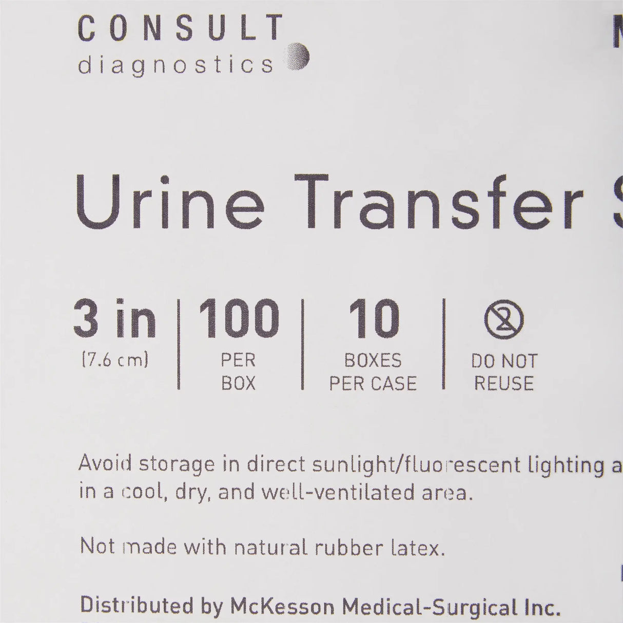 McKesson Consult™ Urine Transfer Straw McKesson Consult™