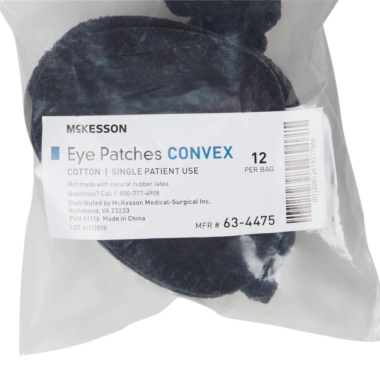 McKesson Convex Eye Patch, One Size Fits Most McKesson