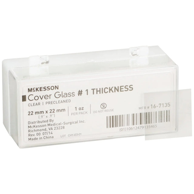 McKesson Cover Glass, 22 x 22 mm McKesson