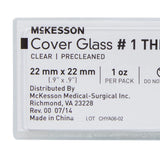 McKesson Cover Glass, 22 x 22 mm McKesson