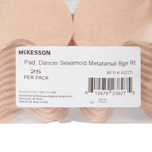 McKesson Dancer Sesamoid Pad for Right Foot McKesson
