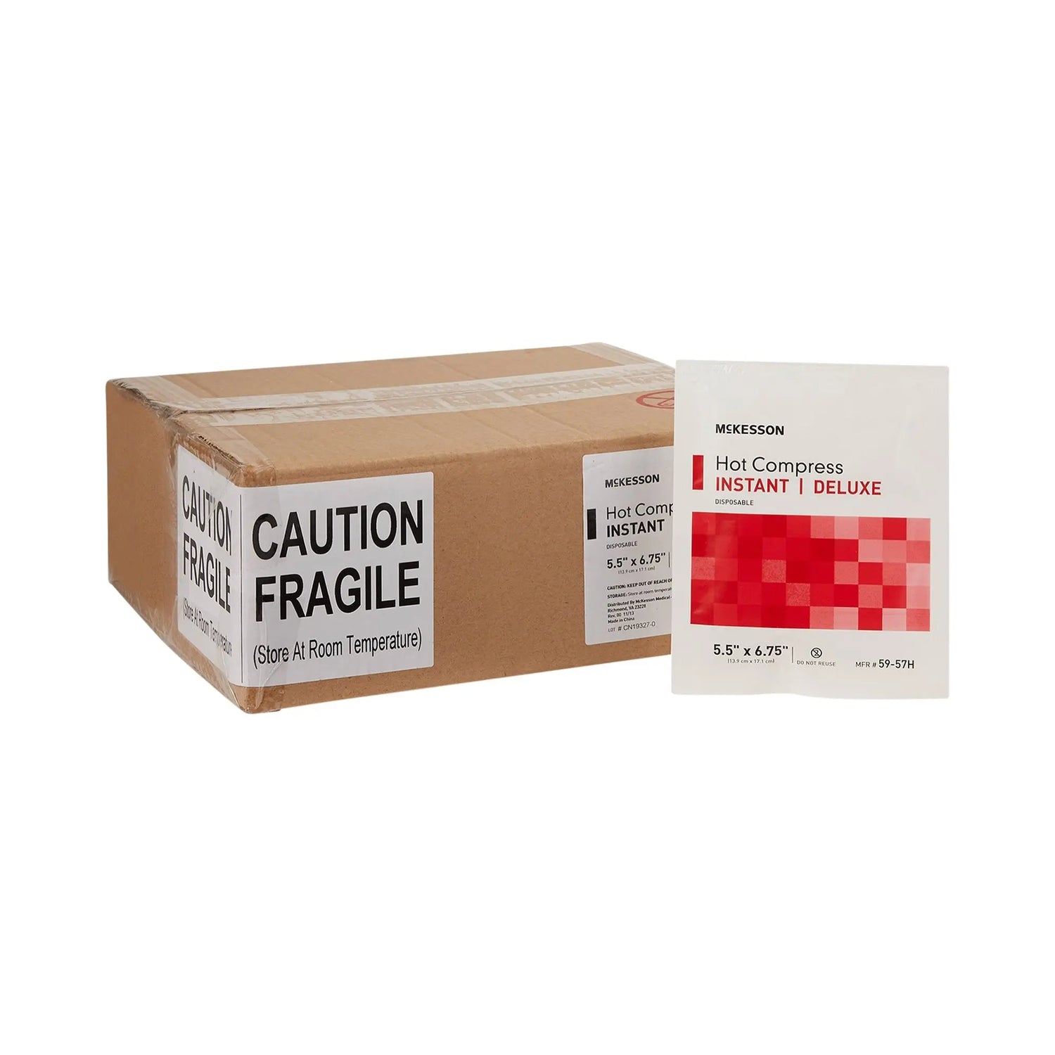 McKesson Deluxe Hot Pack, 5½ x 6¾ Inch McKesson