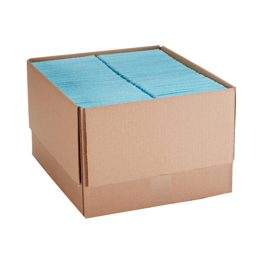 McKesson Deluxe Nonsterile Blue Procedure Towel, 13 x 18 Inch McKesson