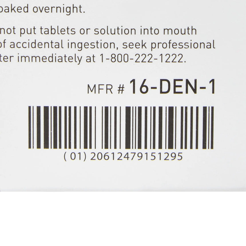 McKesson Denture Cleaner McKesson