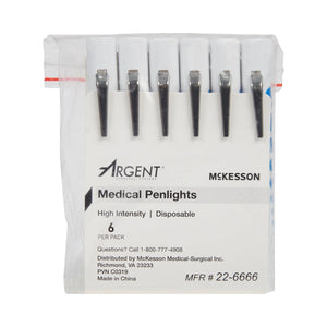 McKesson Disposable Penlight White Light, 4½ Inch McKesson