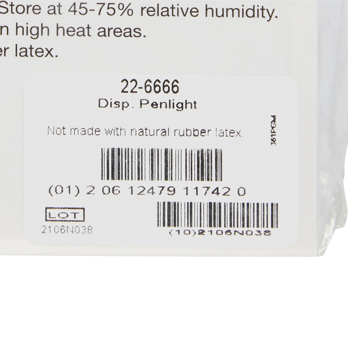 McKesson Disposable Penlight White Light, 4½ Inch McKesson